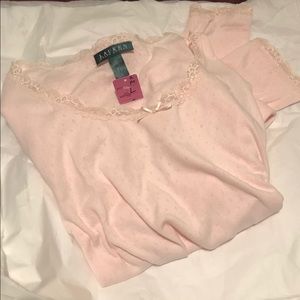 Luxury, Ralph Lauren. Soft, sexy pink PJ’s. SL